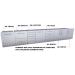 Sunstone Grills Designer Series 30 Inch Stainless Steel Raised Frame Double Door Dry Storage Pantry Cabinet
