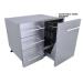 Sunstone Grill Designer Series 30 Inch Stainless Steel Raised Frame Triple Access Drawer  and  Propane Tank Storage Combo