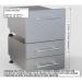 Sunstone Grill Designer Series 18 Inch Stainless Steel Raised Frame Tilt Out Paper Towel Bin  and  Utensil Drawer Combo