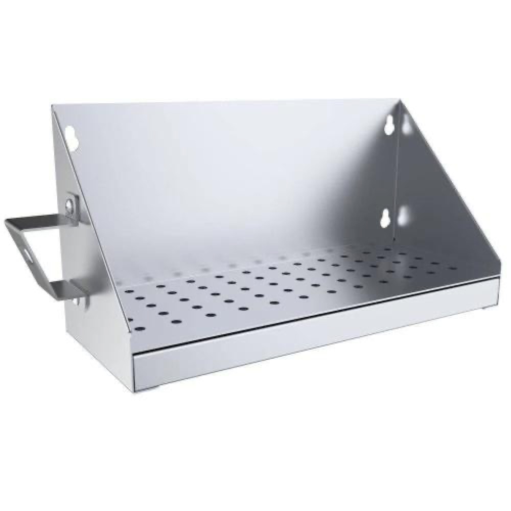 Sunstone Grills 14 Inch Outdoor Rated Stainless Steel Draft Beer Drip Tray with Bottle Opener