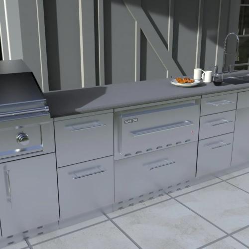 Sunstone Designer Series Face Panel for 30 Inch Warming Drawer