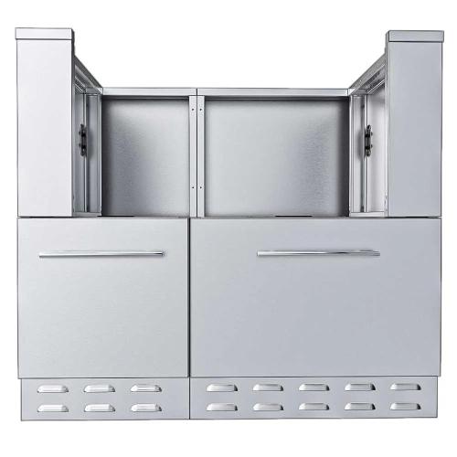 Sunstone 37 Inch Universal Base Cabinet for up to 30 Inch Pellet Grill