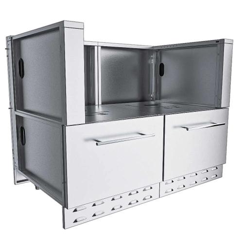 Sunstone 44 Inch Universal Base Cabinet for up to 38 Inch Pellet Grill
