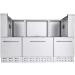 Sunstone 66 Inch Universal Base Cabinet for up to 54 Inch Pellet Grill