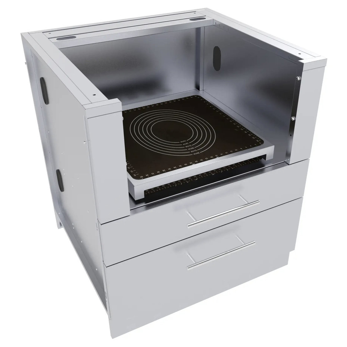 Sunstone 2 Inch Riser Platform for Universal Kamado Base Cabinet