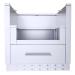 Sunstone Grills 33 Inch Universal Power Burner Base Cabinet for up to 22 Inch Power Burner