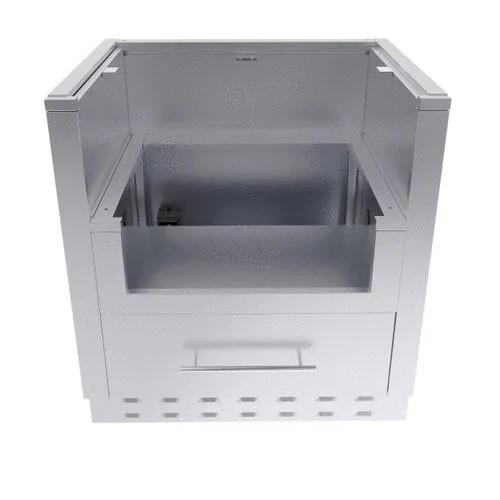 Sunstone Grills 33 Inch Universal Power Burner Base Cabinet for up to 22 Inch Power Burner