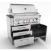 Sunstone 40 Inch Universal Grill Base Cabinet for up to 36 Inch Gas Grill