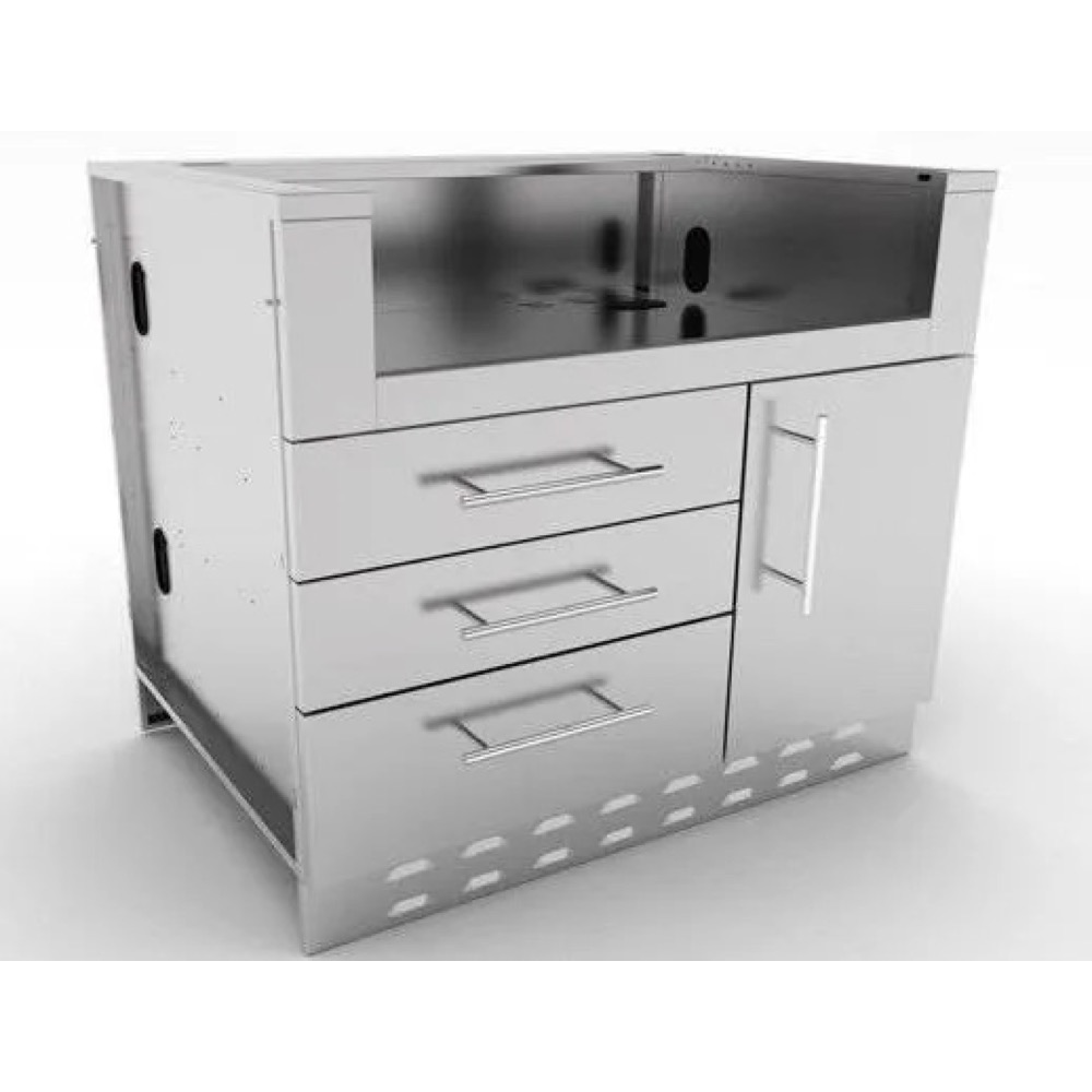 Sunstone 40 Inch Universal Grill Base Cabinet for up to 36 Inch Gas Grill