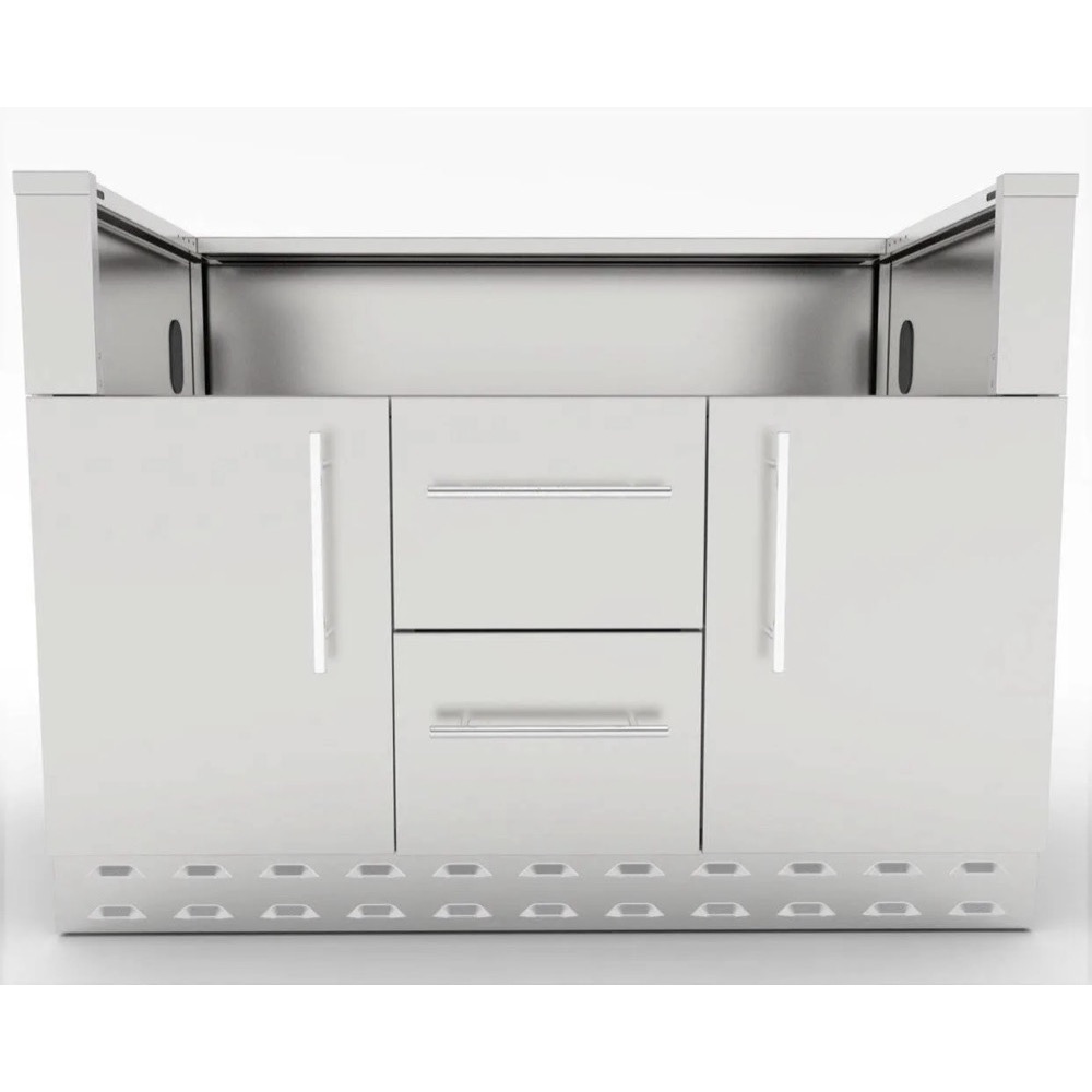Sunstone 46 Inch Universal Grill Base Cabinet for up to 42 Inch Gas Grill