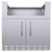 Sunstone Grills 34 Inch Universal Grill Base Cabinet for up to 30 Inch Charcoal Grill