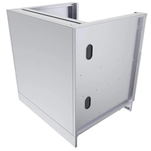 Sunstone Grills 34 Inch Universal Grill Base Cabinet for up to 30 Inch Charcoal Grill