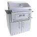 Sunstone Grills 34 Inch Universal Grill Base Cabinet for up to 30 Inch Charcoal Grill