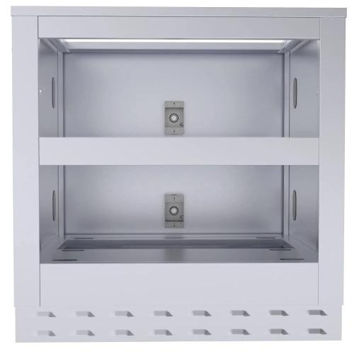 Sunstone 34 Inch Universal Base Cabinet for up to 34 Inch Double Warming Drawer