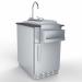 Sunstone 20 Inch Universal Right Hinge Base Cabinet for up to 14 Inch Width Appliance