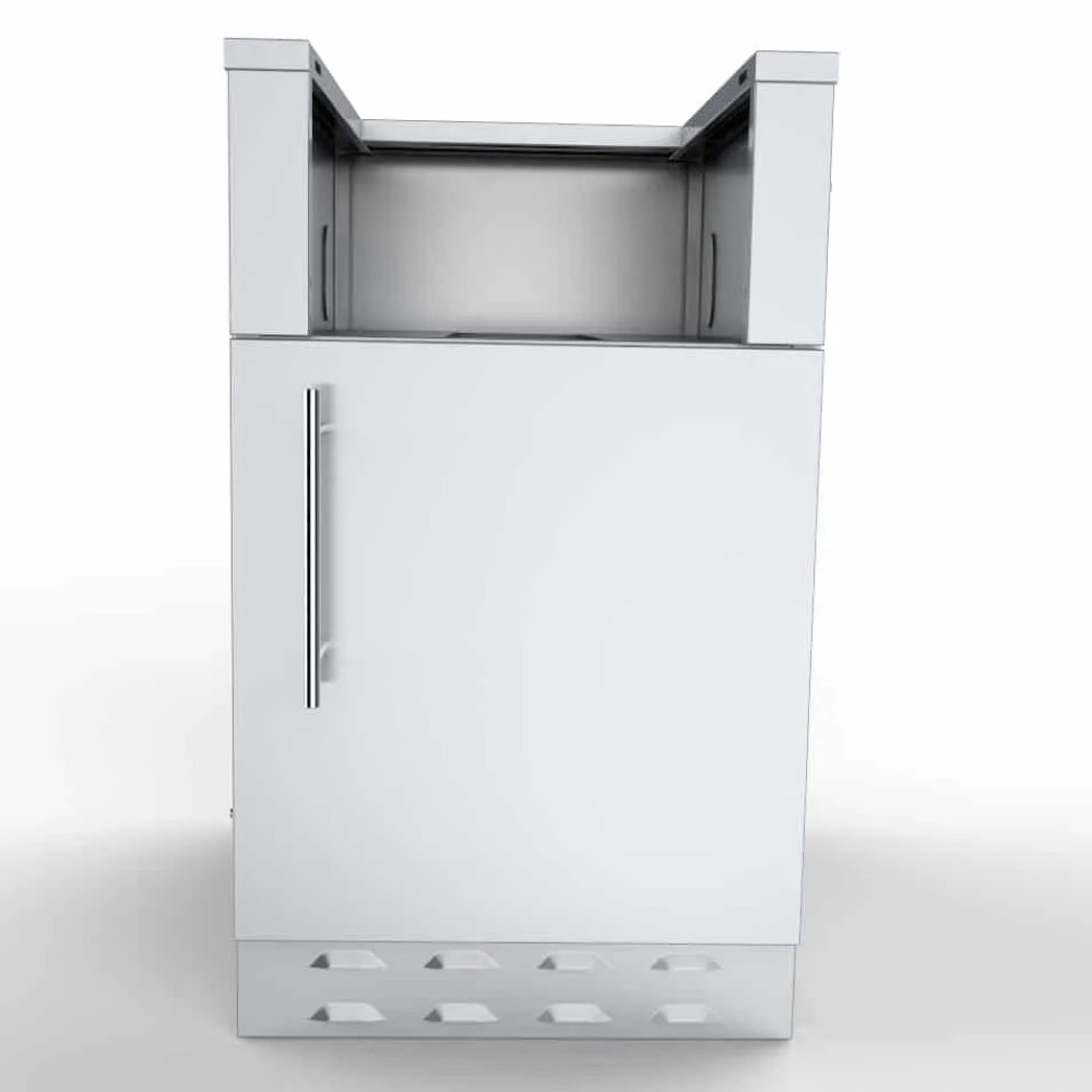 Sunstone 20 Inch Universal Right Hinge Base Cabinet for up to 14 Inch Width Appliance