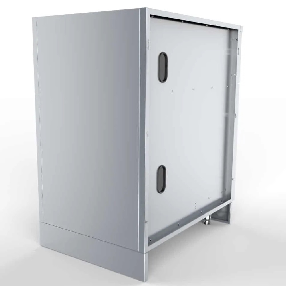 Sunstone 20 Inch Universal Right Hinge Base Cabinet for up to 14 Inch Width Appliance