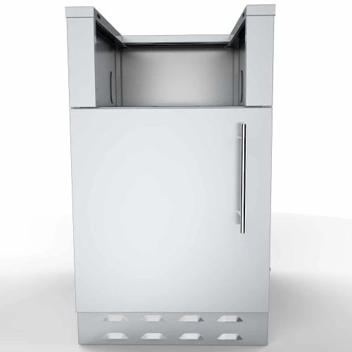 Sunstone 20 Inch Universal Left Hinge Base Cabinet for up to 14 Inch Width Appliance