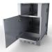 Sunstone 20 Inch Universal Left Hinge Base Cabinet for up to 14 Inch Width Appliance