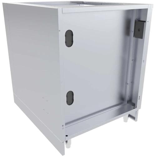 Sunstone Grills 34 Inch Universal Base Cabinet for up to 25 Inch Wide Refrigeration