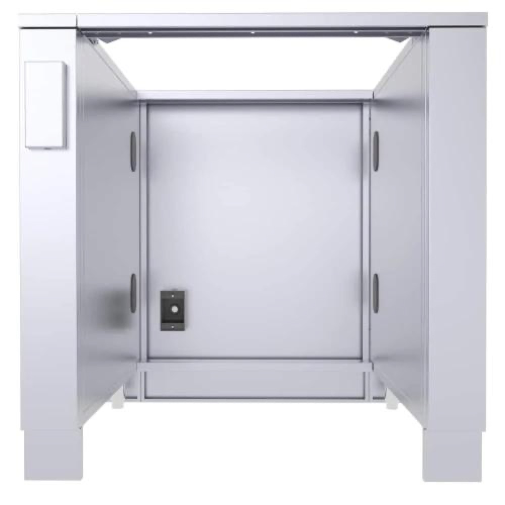 Sunstone Grills 34 Inch Universal Base Cabinet for up to 25 Inch Wide Refrigeration