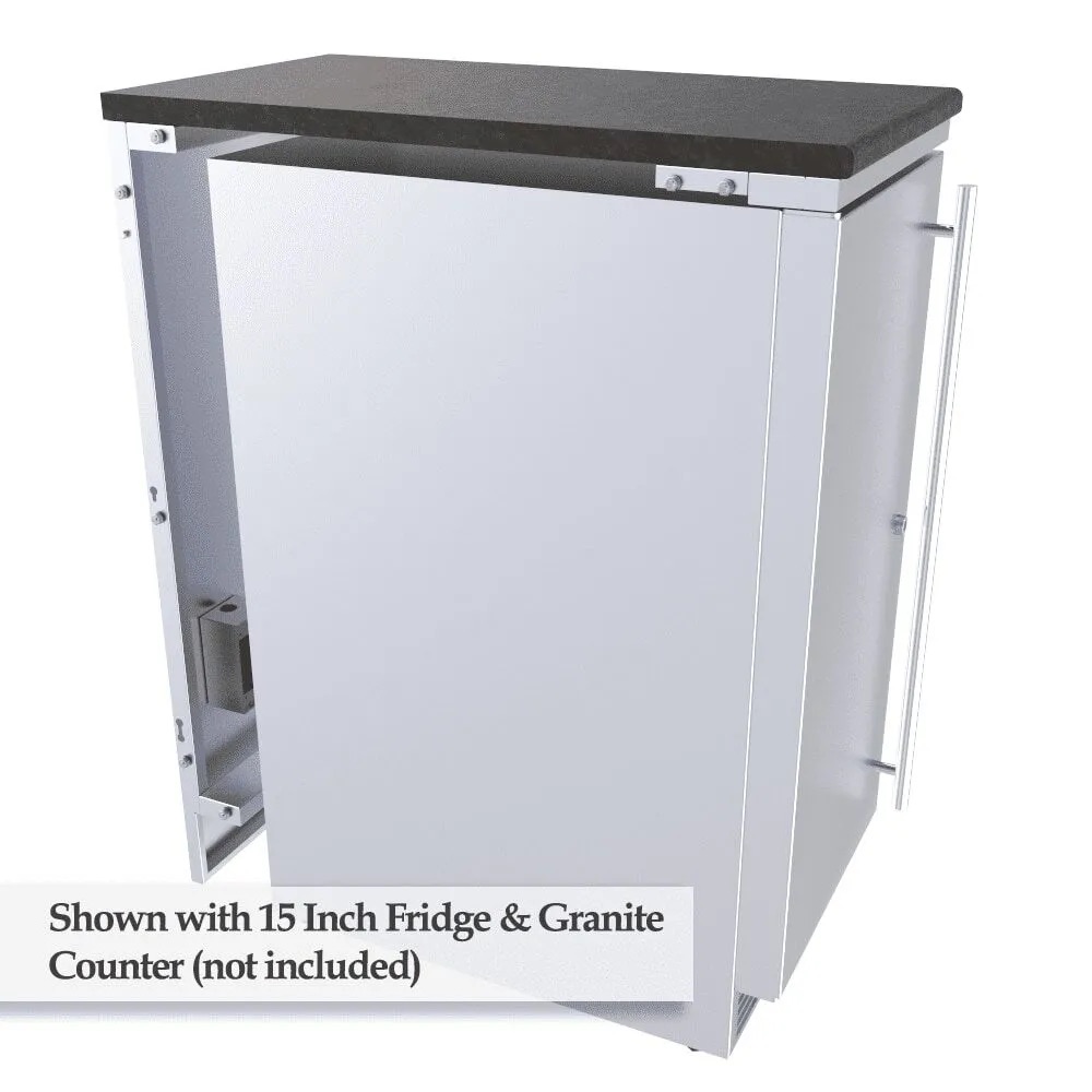 Sunstone Grills 15 Inch Universal Base Cabinet Back Panel