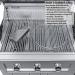 Sunstone Caprice 6 Foot Grill  and  Bar Sink Outdoor BBQ Island Package with Sunstone Grill Ruby Series 30 Inch 3 Burner Built In Gas Grill