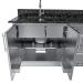 Sunstone Grills Galley 10 Foot Clean  and  Prep Outdoor Island Package