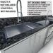 Sunstone Grills Galley 10 Foot Clean  and  Prep Outdoor Island Package