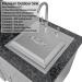 Wood Burning Combo Grill with Infrared Rear Burner