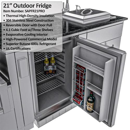 Wood Burning Combo Grill with Infrared Rear Burner