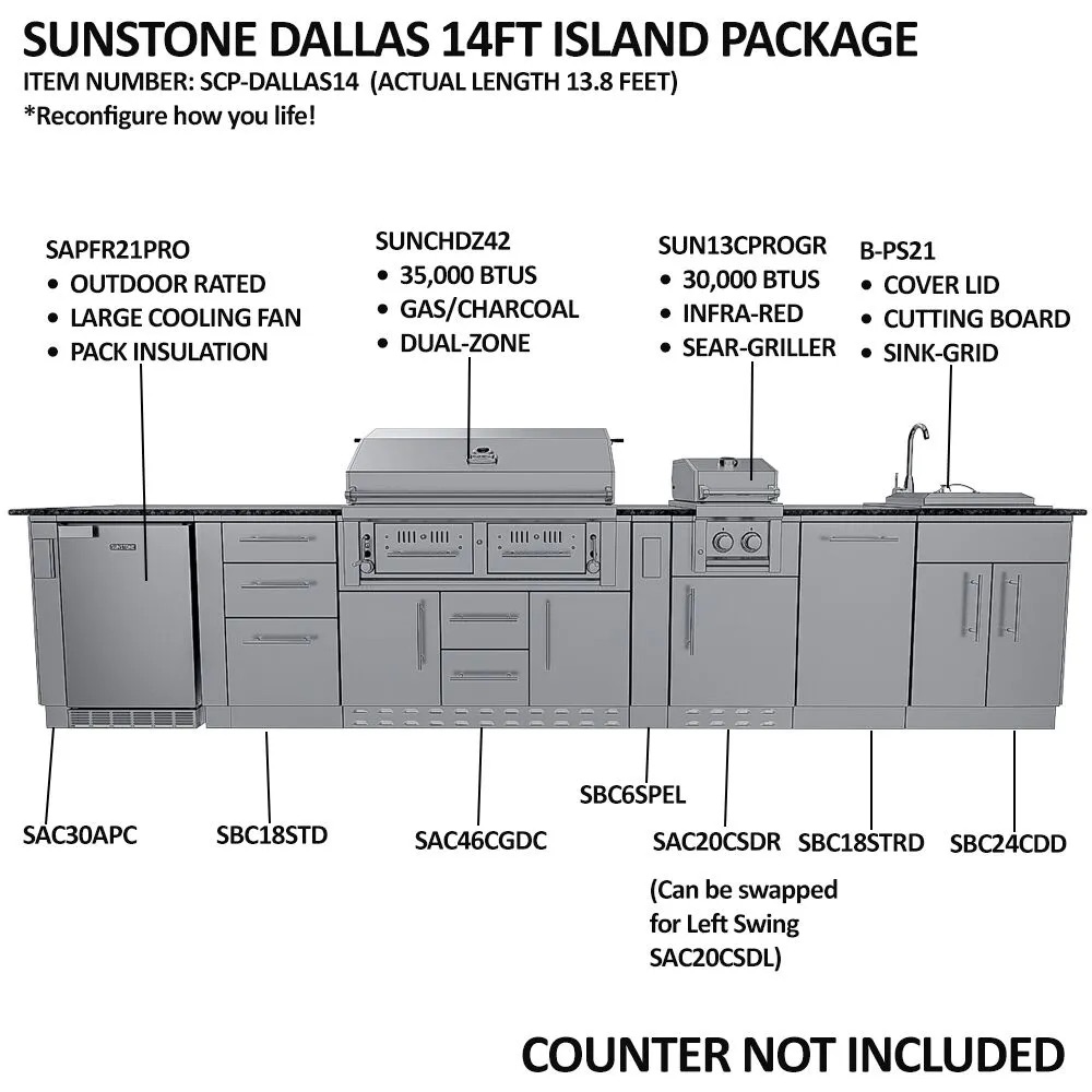 Wood Burning Combo Grill with Infrared Rear Burner