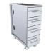 Sunstone Grills 12 Inch 304 Stainless Steel BBQ Island Storage Four Drawer Base Cabinet