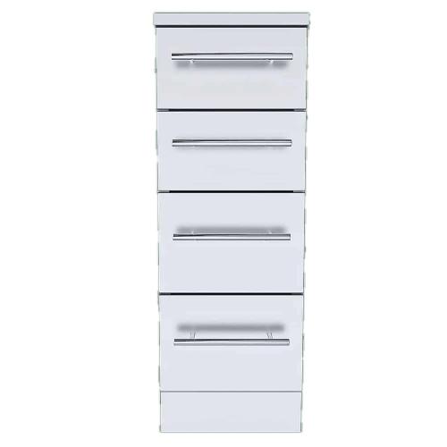 Sunstone Grills 12 Inch 304 Stainless Steel BBQ Island Storage Four Drawer Base Cabinet