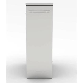Sunstone Grills 12 Inch 304 Stainless Steel BBQ Island Storage Spice Rack Drawer Base Cabinet SBC12SSRD350