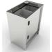 Sunstone Grills 18 Inch 304 Stainless Steel BBQ Island Storage Trash Drawer Base Cabinet