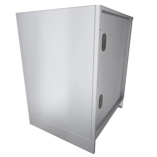 Sunstone Grills 24 Inch 304 Stainless Steel BBQ Island Storage Triple Drawer Base Cabinet