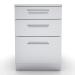Sunstone Grills 24 Inch 304 Stainless Steel BBQ Island Storage Triple Drawer Base Cabinet