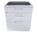 Sunstone Grills 30 Inch 304 Stainless Steel BBQ Island Storage Triple Drawer Base Cabinet