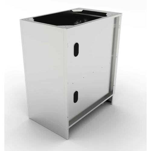 Sunstone Grills 18 Inch 304 Stainless Steel Full Height Right Hinged Single Door Base Cabinet