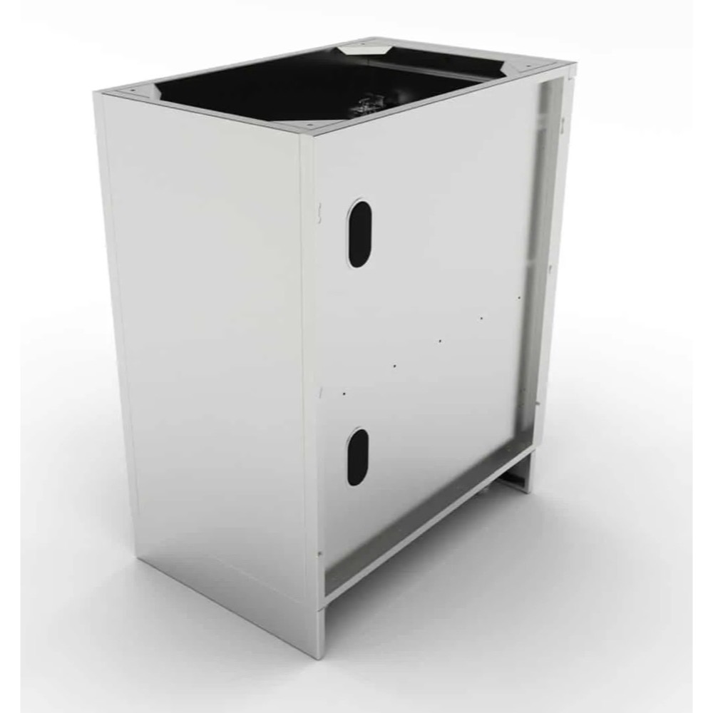 Sunstone Grills 18 Inch 304 Stainless Steel Full Height Right Hinged Single Door Base Cabinet