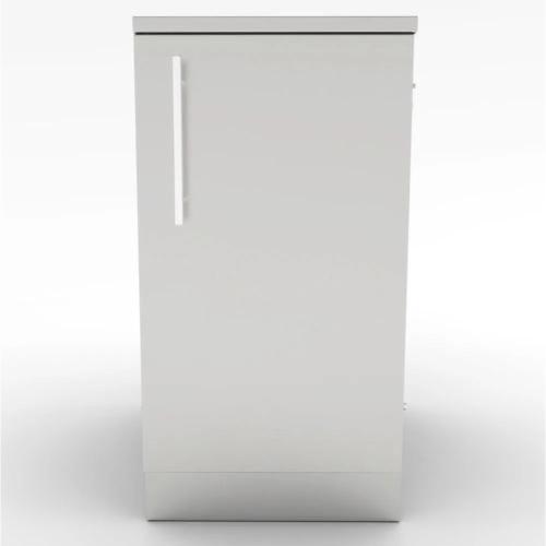 Sunstone Grills 18 Inch 304 Stainless Steel Full Height Right Hinged Single Door Base Cabinet