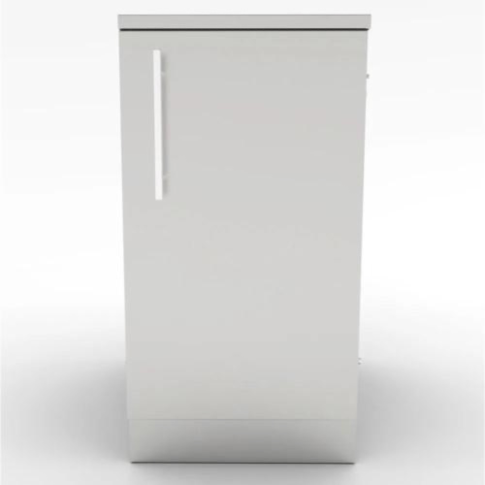 Sunstone Grills 18 Inch 304 Stainless Steel Full Height Right Hinged Single Door Base Cabinet