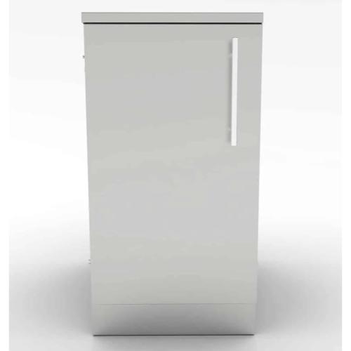 Sunstone Grills 18 Inch 304 Stainless Steel Full Height Left Hinged Single Door Base Cabinet