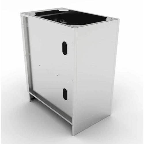 Sunstone Grills 18 Inch 304 Stainless Steel Full Height Left Hinged Single Door Base Cabinet