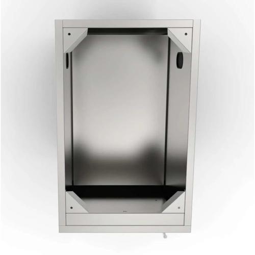 Sunstone Grills 18 Inch 304 Stainless Steel Full Height Left Hinged Single Door Base Cabinet