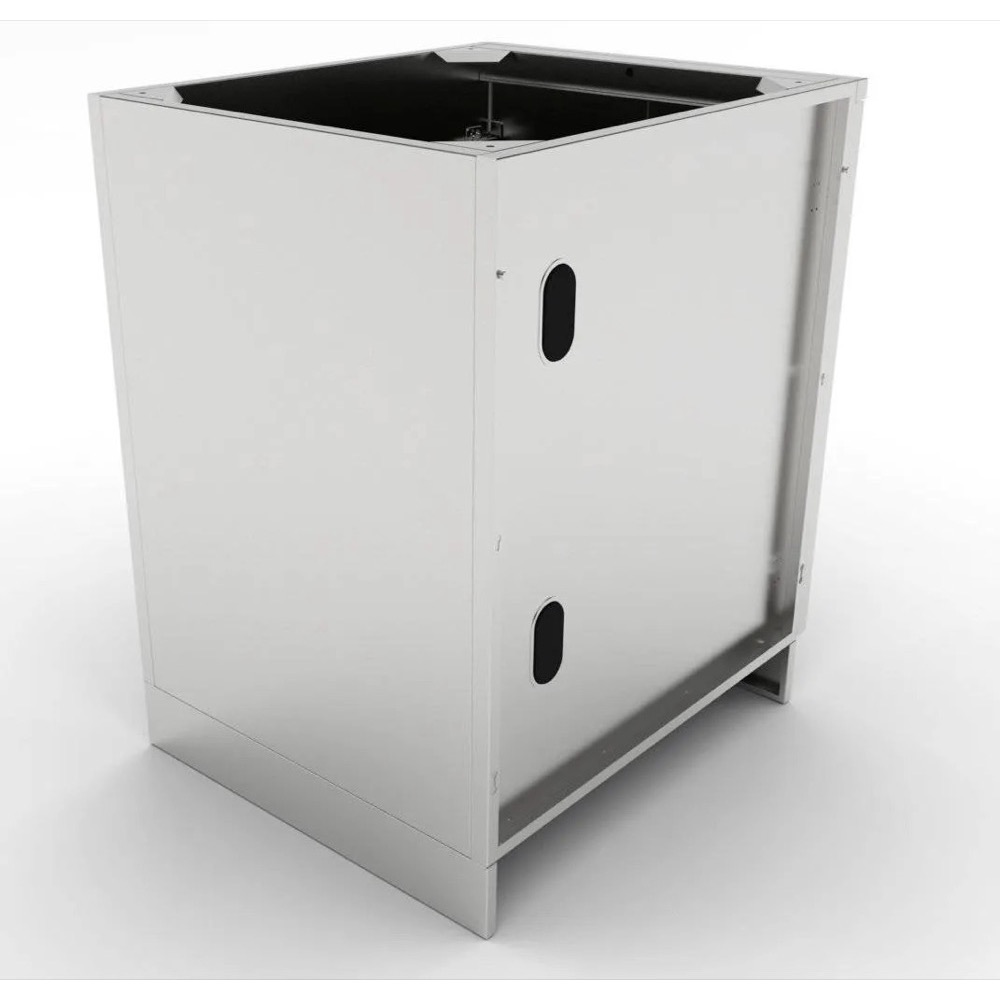 Sunstone Grills 24 Inch 304 Stainless Steel Full Height Double Door Base Cabinet