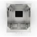 Sunstone Grills 24 Inch 304 Stainless Steel Full Height Double Door Base Cabinet
