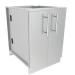 Sunstone Grills 24 Inch 304 Stainless Steel Full Height Double Door Base Cabinet