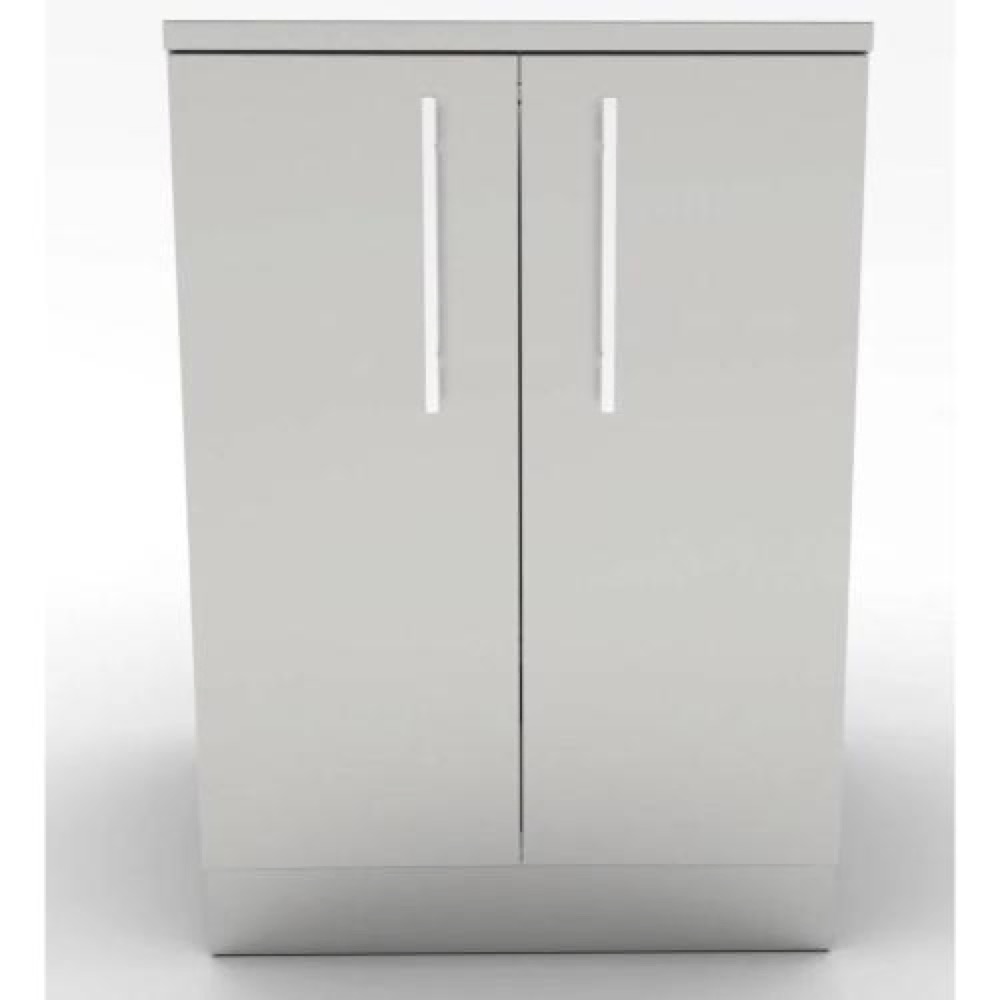 Sunstone Grills 24 Inch 304 Stainless Steel Full Height Double Door Base Cabinet